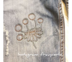 Stickserie - Abstract Flowers